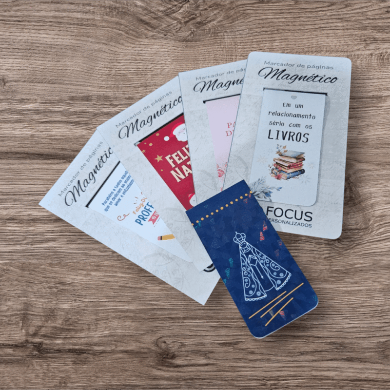 Marcador de páginas magnético