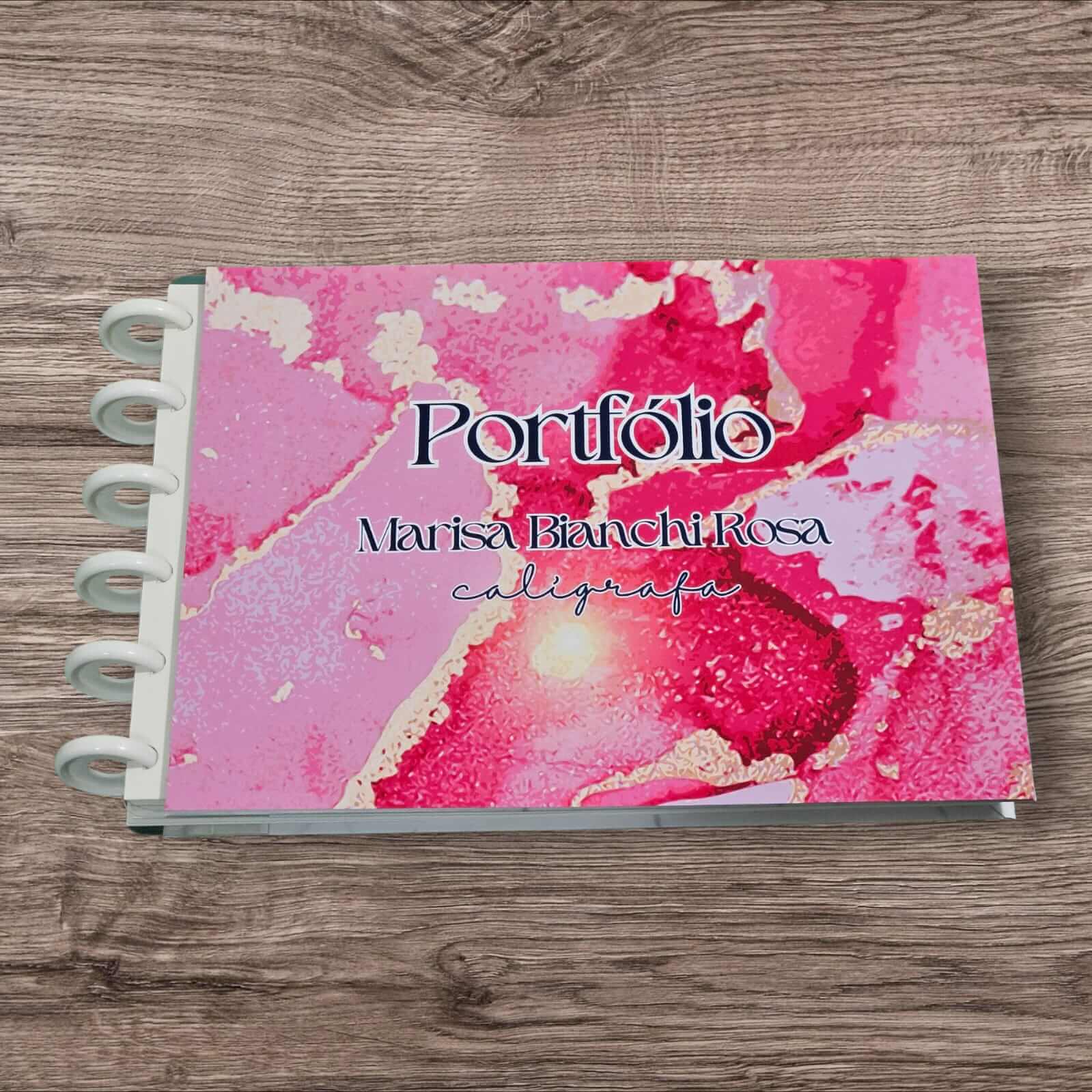 Portfólio para Caligrafia Artística (sistema de discos) - Imagem 9